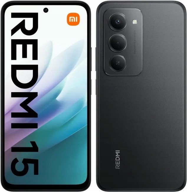 Smartfon Xiaomi Redmi 15 6/128GB Czarny  (67678) 1