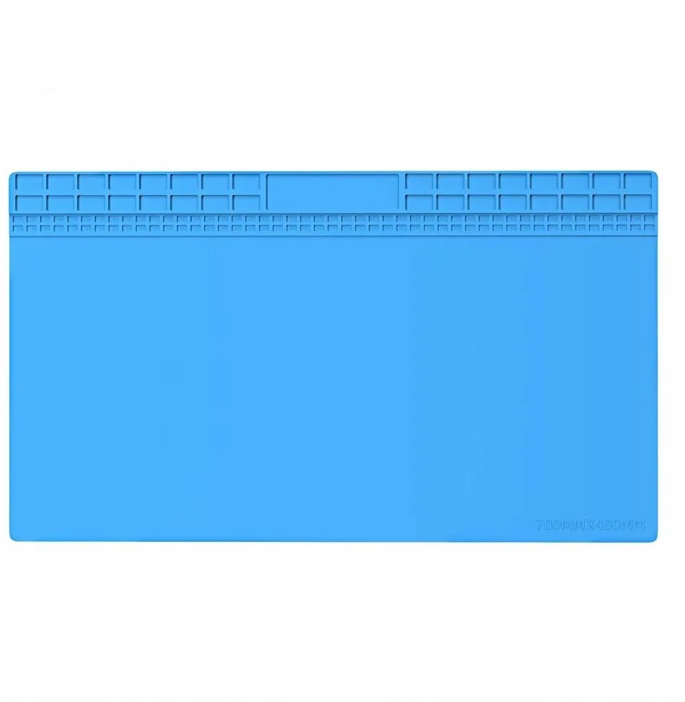 WIELKA MATA SILIKONOWA ODPORNA 500C DO LUTOWANIA PODKŁADKA SERWIS 70X40CM