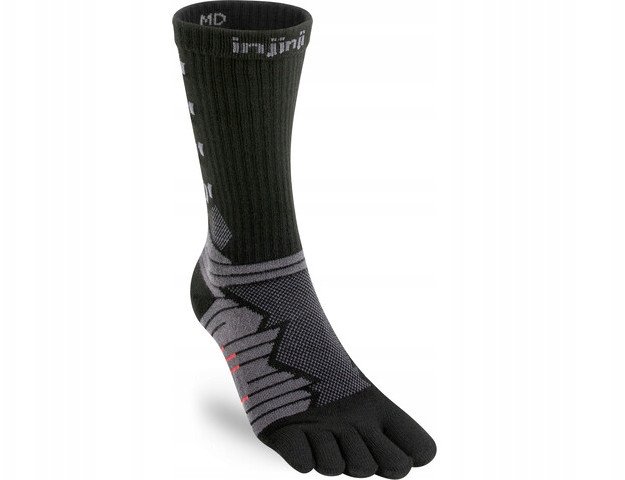 Skarpety do biegania Injinji Ultra Run Crew - obsidian rozmiar: m 1