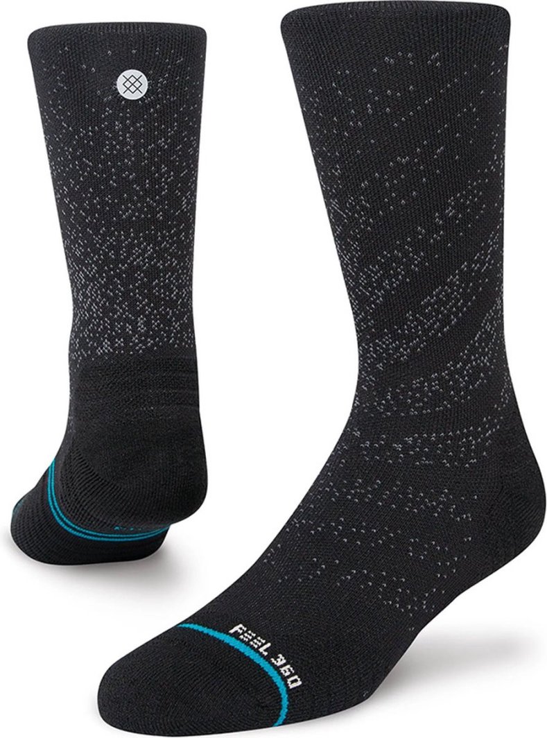 Skarpety biegowe Stance Athletic Crew - black 1