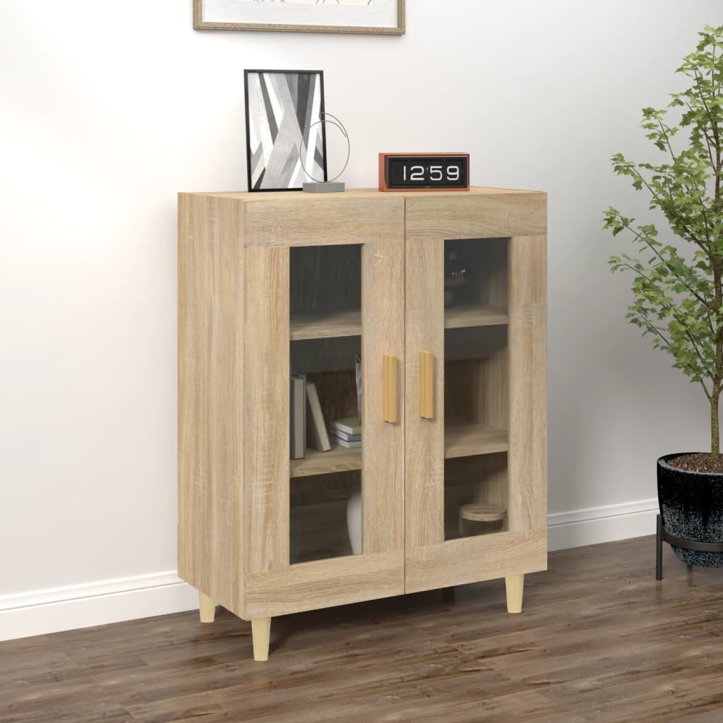 vidaXL Szafka, dąb sonoma, 69,5x34x90 cm, materiał drewnopochodny 1