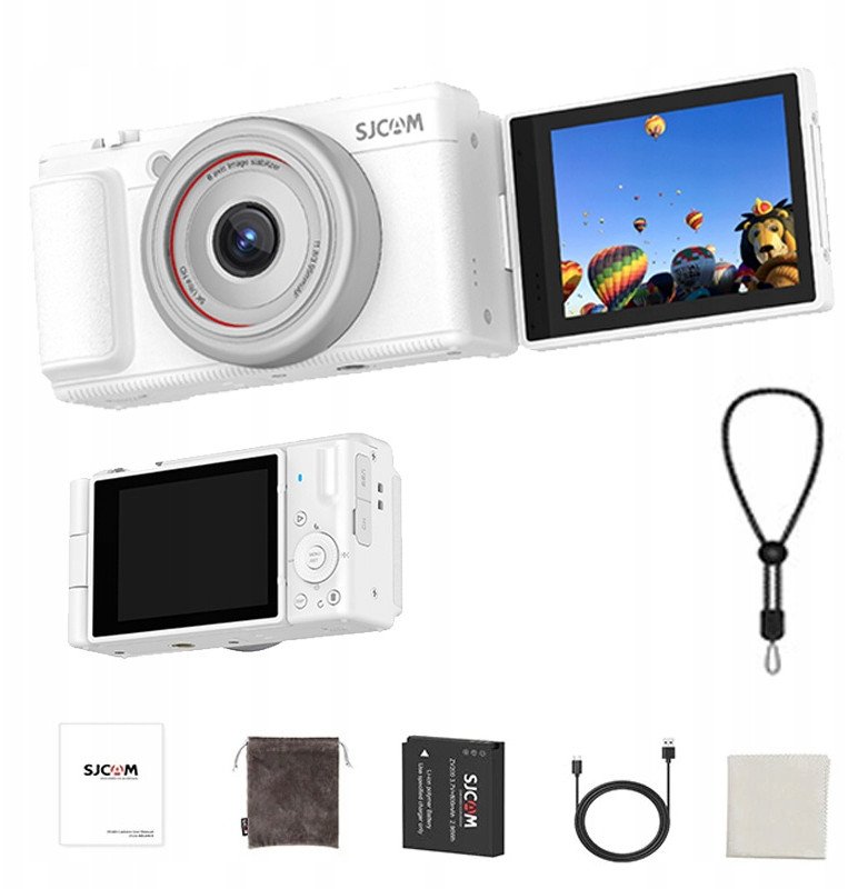 Aparat Cyfrowy SJCAM ZV200 dla nastolatków Młodzieży kamera WEBCAM 5K 80Mpx 1
