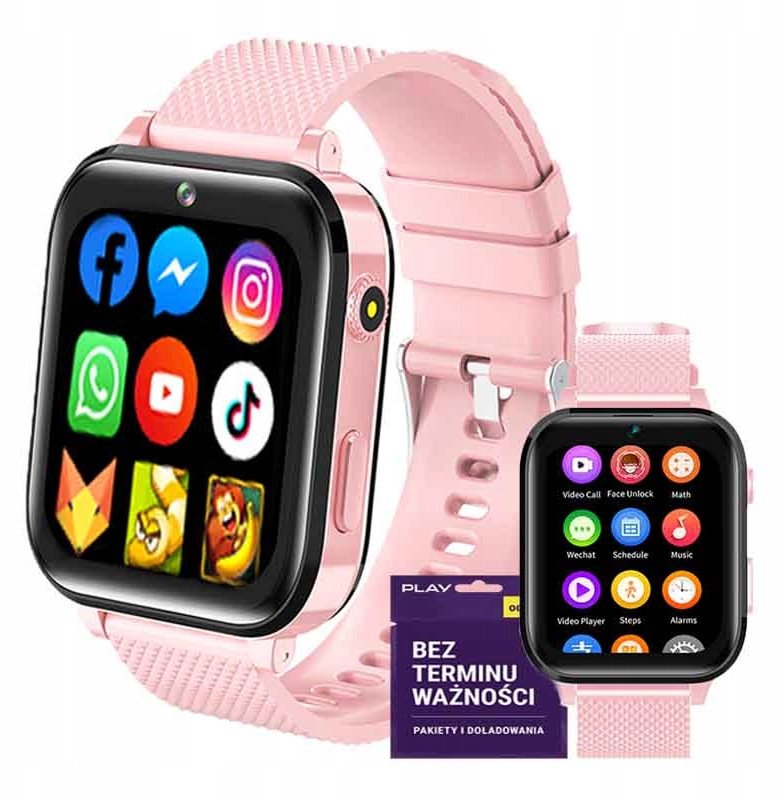 SMARTWATCH DLA DZIECI ZEGAREK APARAT GPS SIM 1
