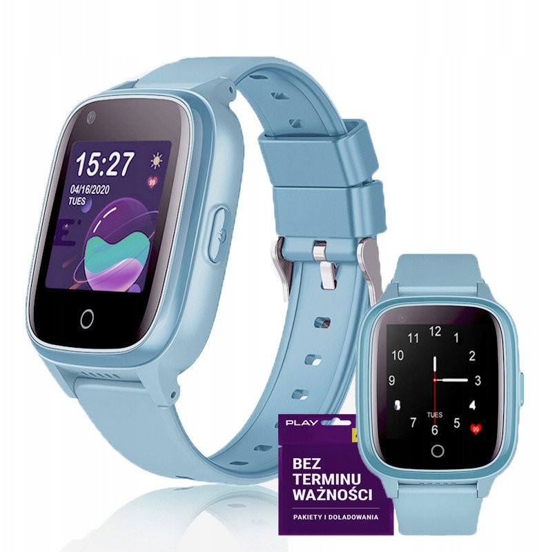 SMARTWATCH ZEGAREK TELEFON DLA DZIECI ROZMOWY SMS POLSKIE MENU GPS 1