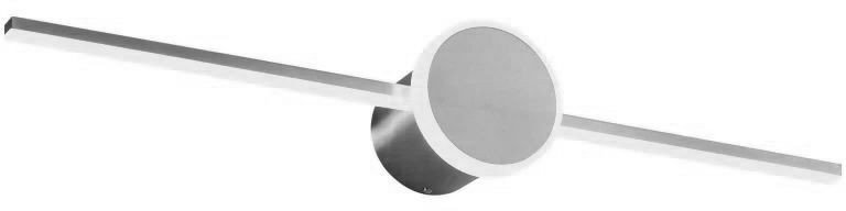 Kinkiet łazienkowy LED Round Chrom 80cm APP847-1W 1
