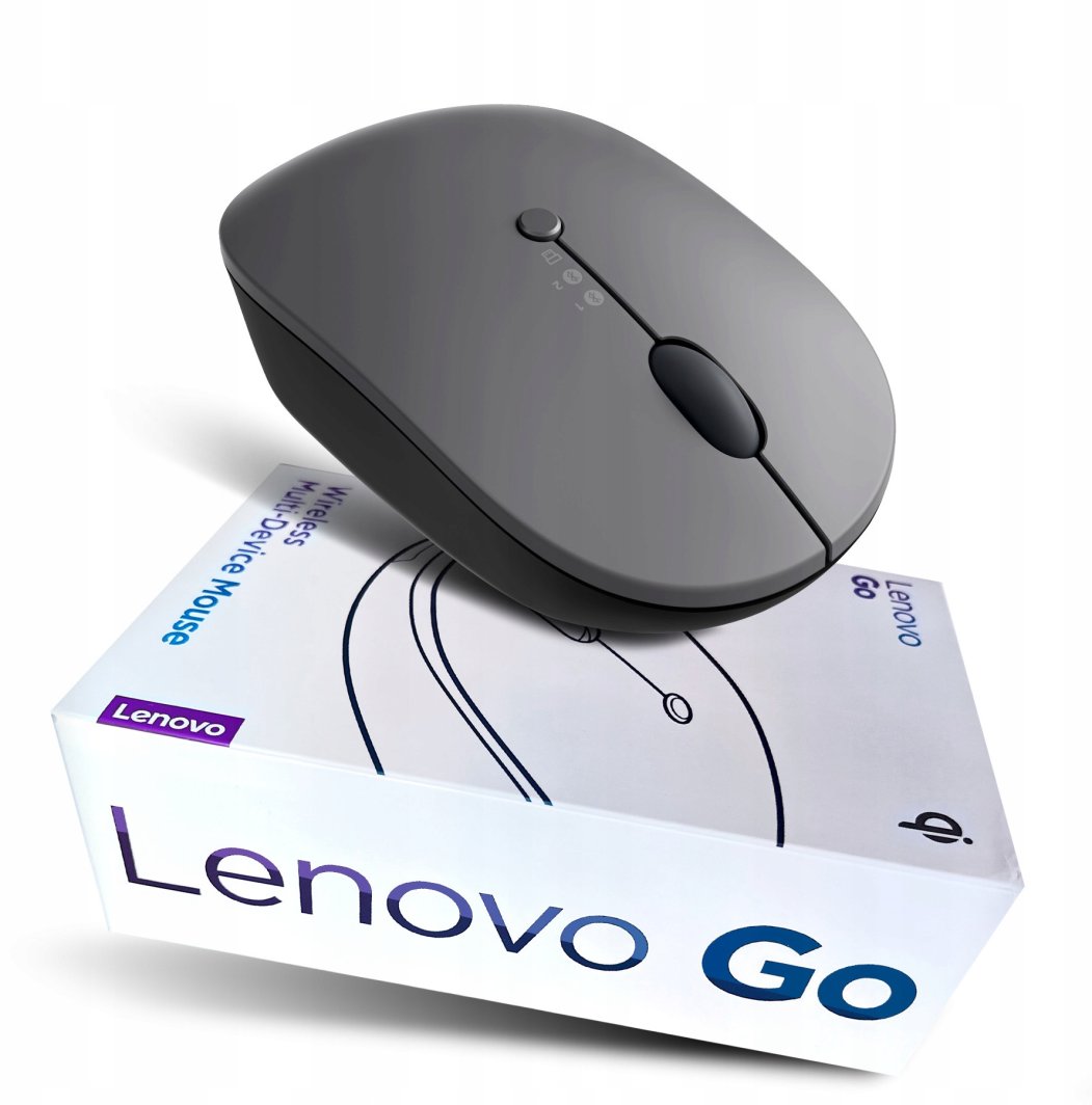 Myszka Bezprzewodowa Lenovo Go Multi-Device Bluetooth USB-C 2400 dpi 1