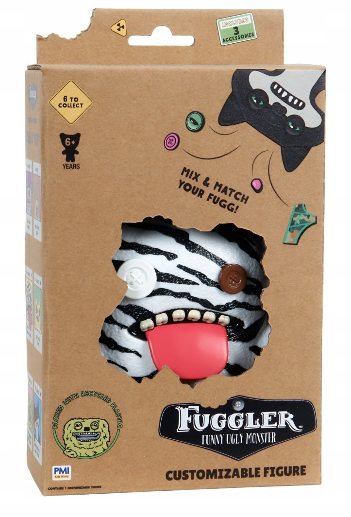 *****FUGGLER fig.11,5cm Oogah Boogah Zebra 15802 1