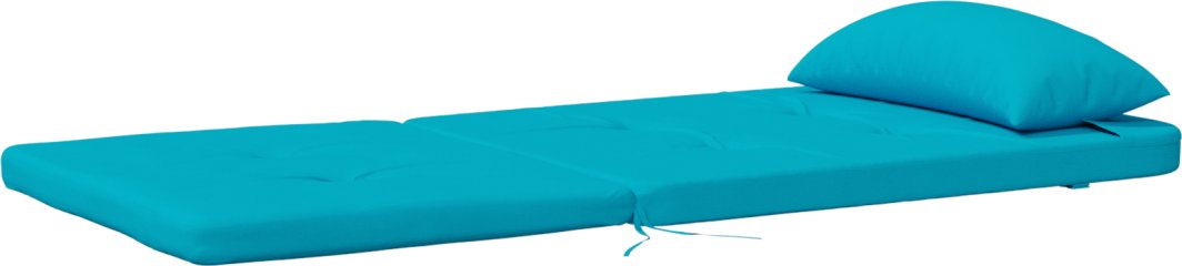 vidaXL Turkusowa poduszka 2 pcs Turkusowy 58 cm x 77 cm Poliester 1