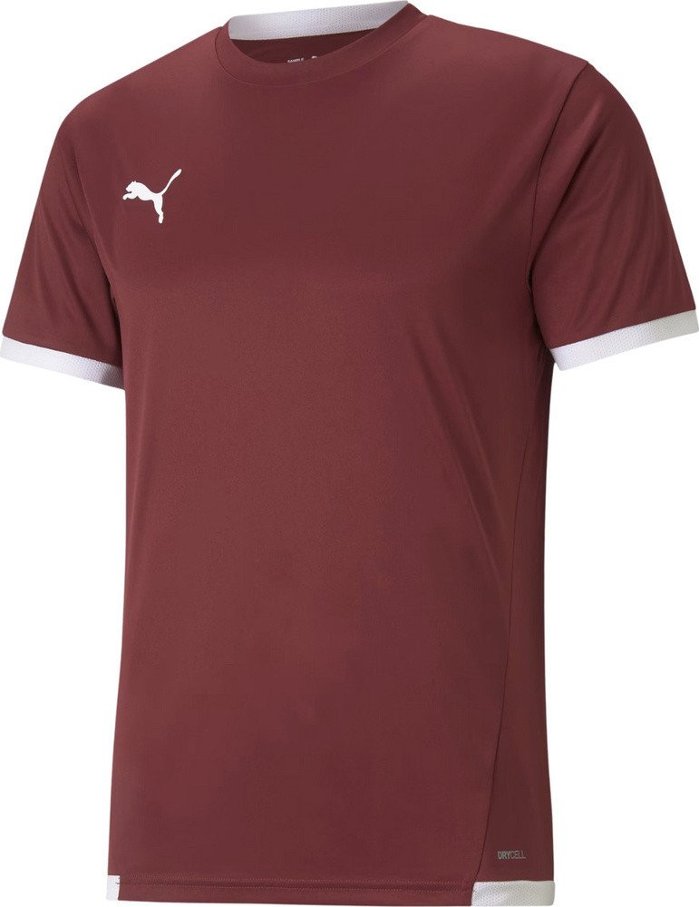 Koszulka męska Puma teamLIGA Jersey bordowa 704917 09 L 1