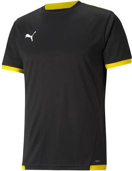 Koszulka męska Puma teamLIGA Jersey czarno-żółta 704917 26 2XL 1