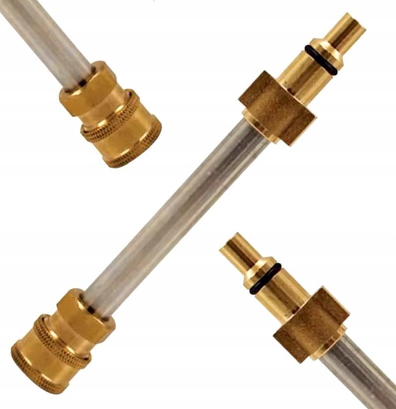 LANCA PRZEDŁUŻKA ADAPTER SZYBKOZŁĄCZKA 1/4 QC DO MYJKI LAVOR PARKSIDE 16CM 1