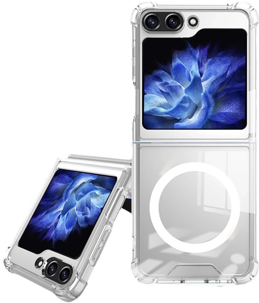 Etui Ultra Clear Case kompatybilne z MagSafe na Samsung Galaxy Z Flip 7 - przezroczyste 1