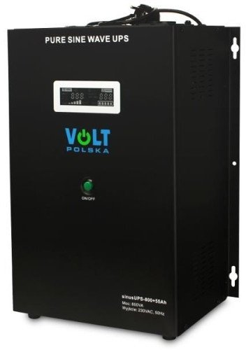 Zasilacz awaryjny VOLT Polska UPS SINUS 500+ 40Ah (300/500W) 3SR500WA41 1