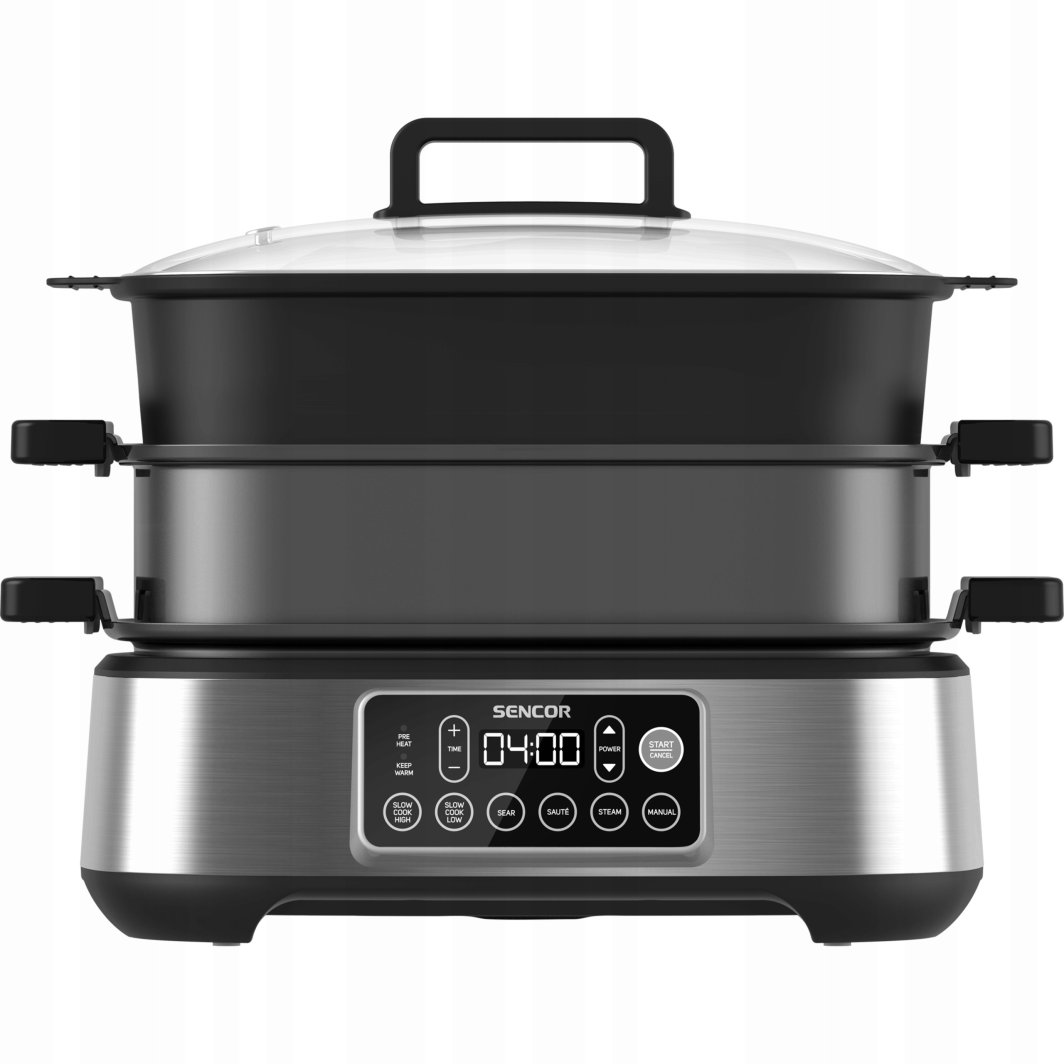 SPR 6300BK 3w1 Wolnowar/ Grill / Parowar 1