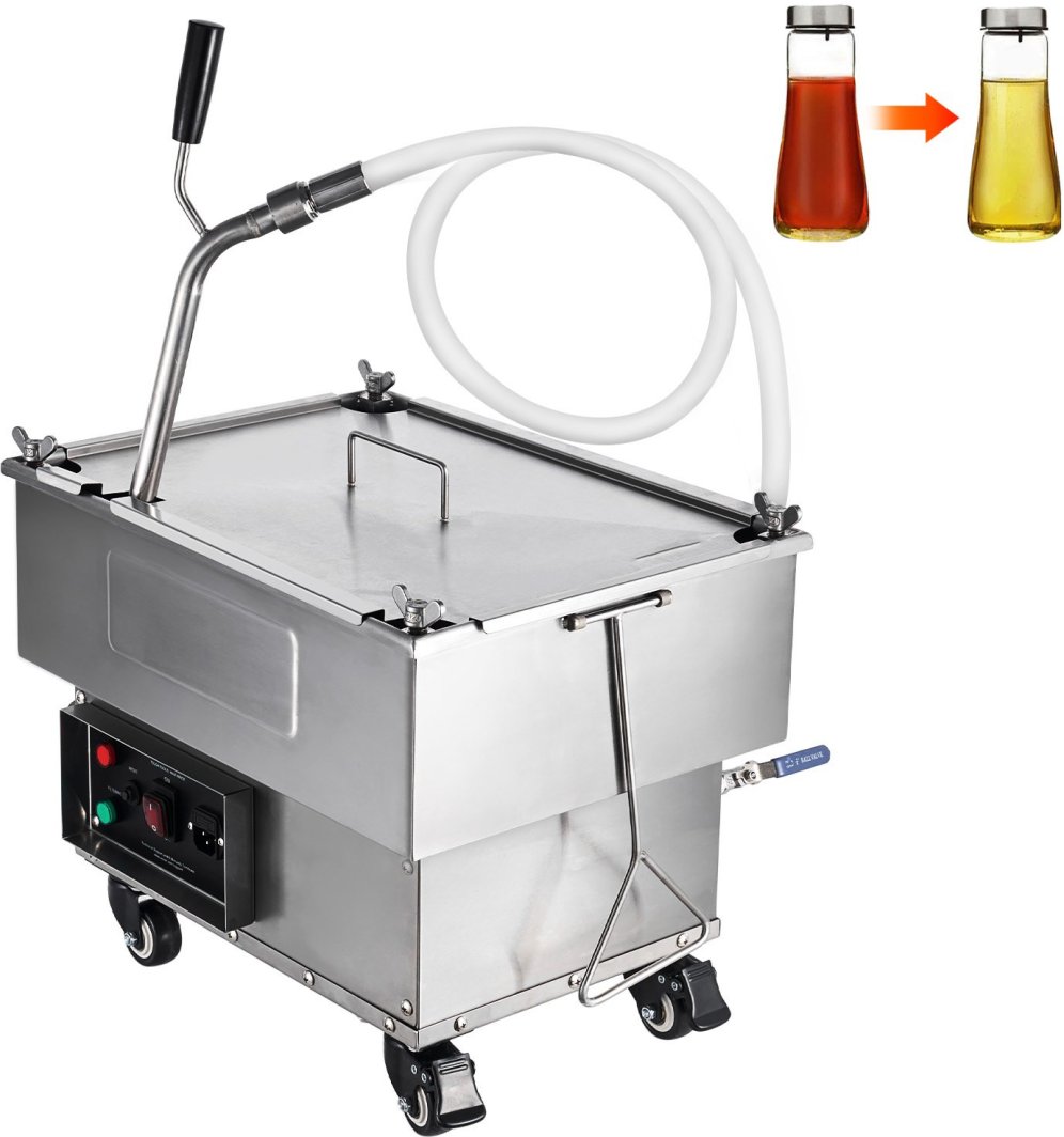Filtr oleju do smażenia urządzenie do filtrowania oleju zbiornik 18 L 1