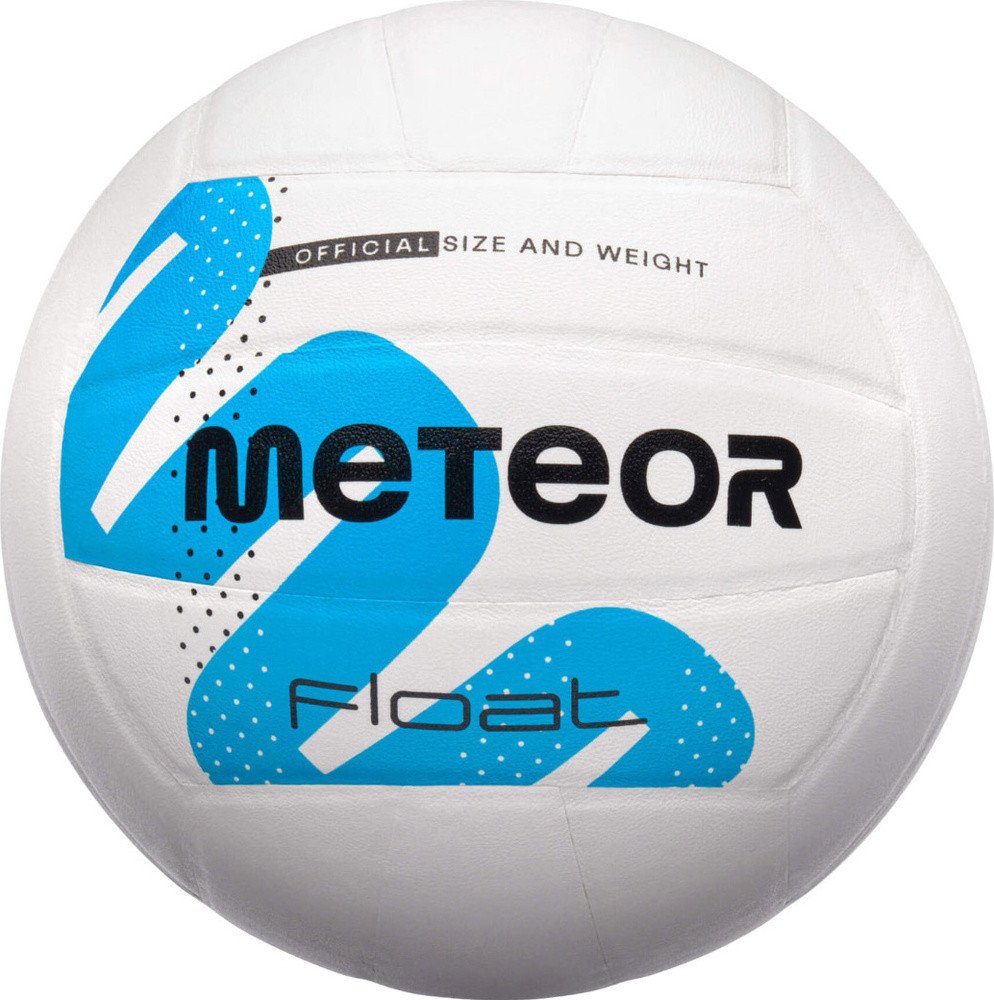 Piłka siatkowa Meteor Pvc biało-niebieska 17410 5 1