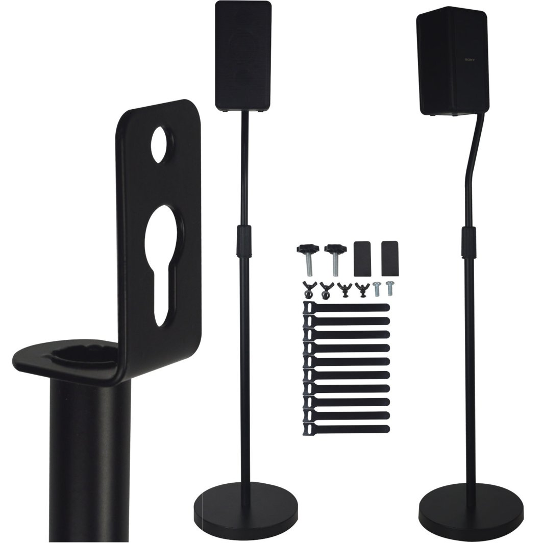 MOZOS MSS5-SET v2 STATYWY STOJAKI POD GŁOŚNIKI 2 SZT 1