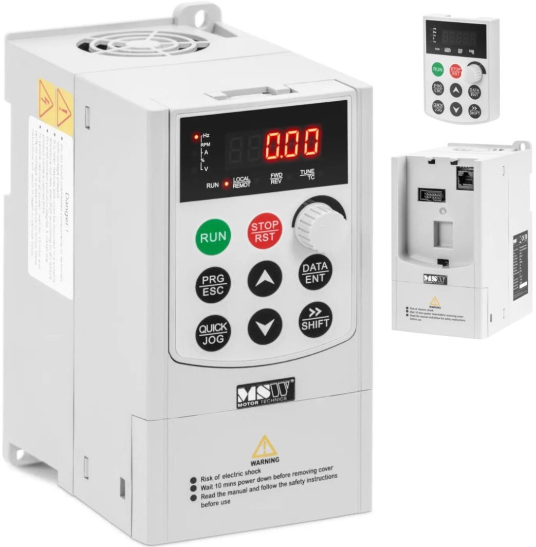 Przetwornica częstotliwości VFD falownik 500 Hz 1500 W 400 V MSW 1