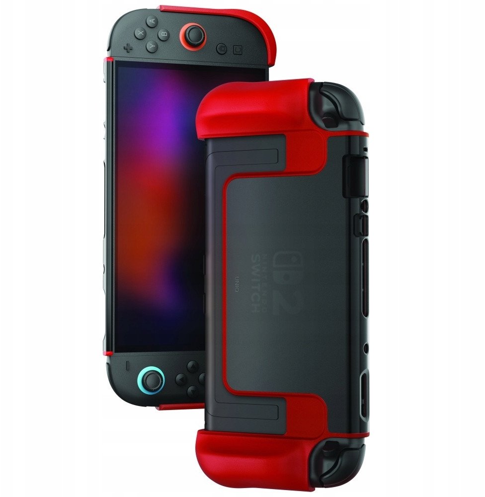 Case UNIQ Hybrid Bytearmor for Nintendo Switch 2 red