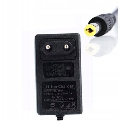 ŁADOWARKA DO BATERII AKUMULATORÓW ELEKTRONARZĘDZI PILARKI WKRĘTARKI 21V 1