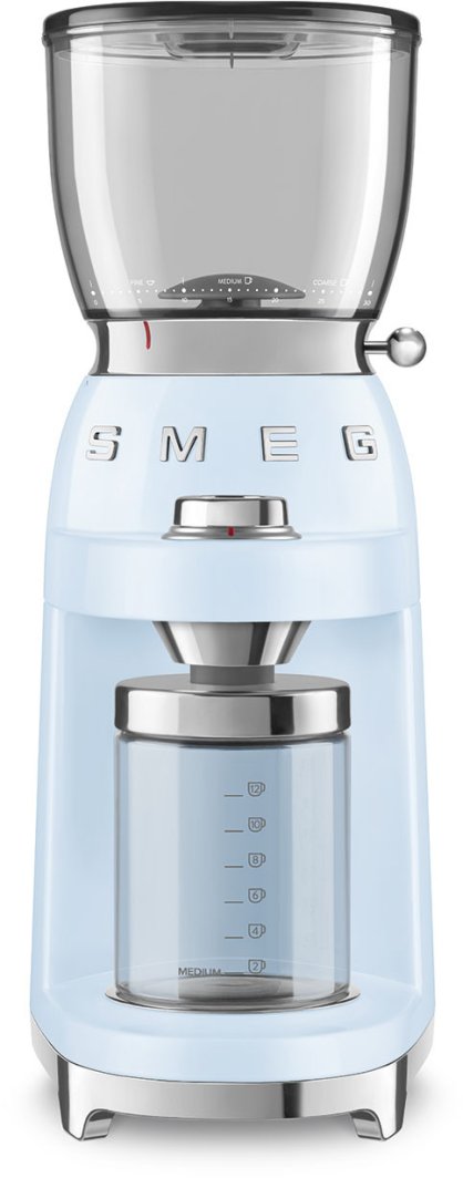 SMEG CGF11PBEU Kaffeemühle 50`s Style pastellblau 1