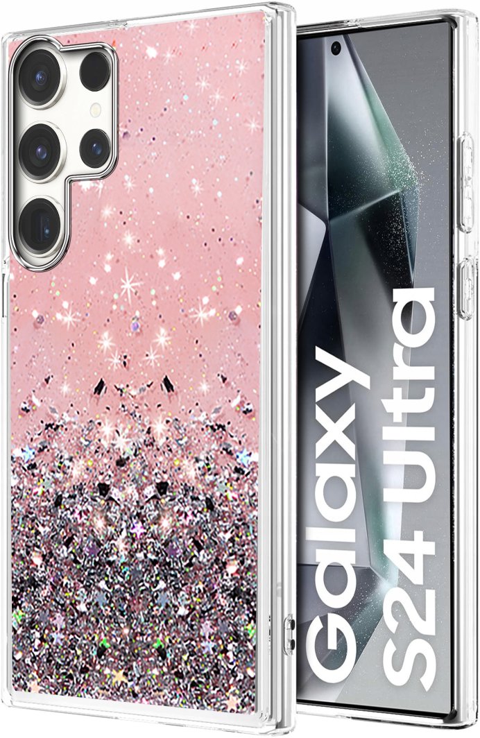 Etui do Samsung Galaxy S24 Ultra CASE BROKAT + SZKŁO OCHRONNE 9H 1