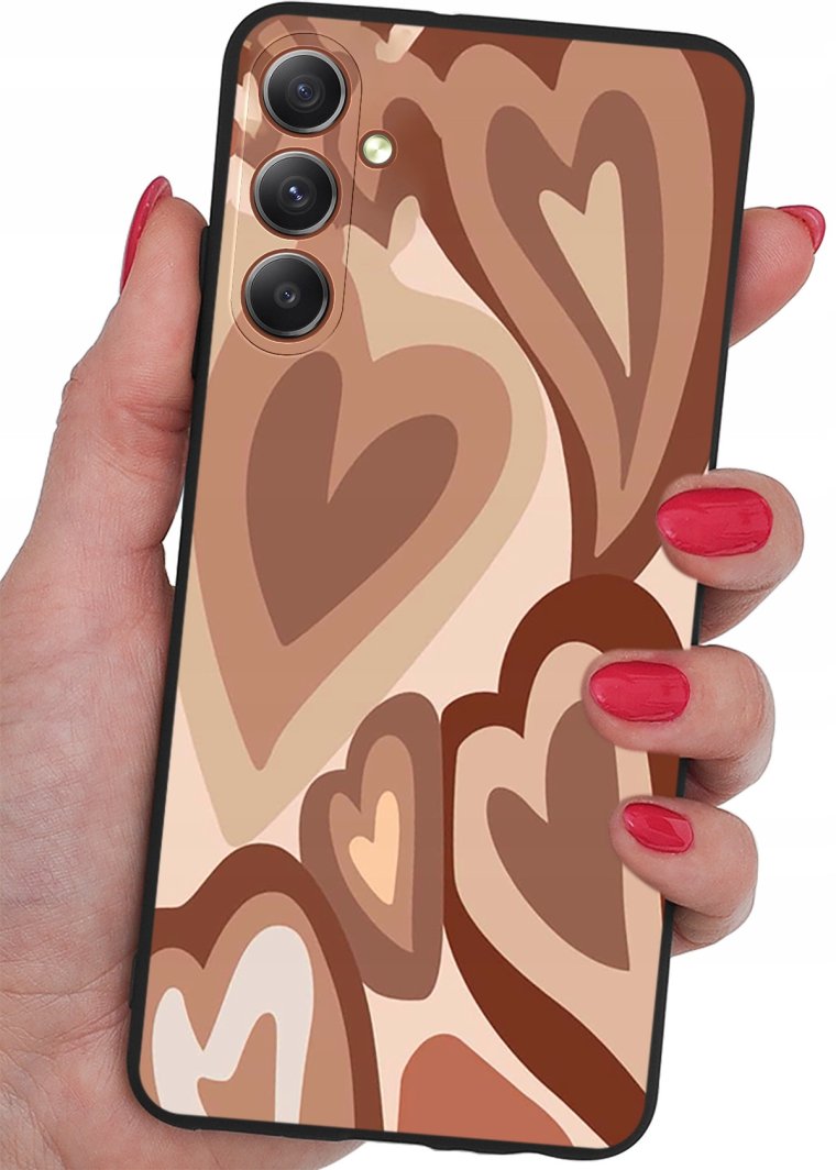 ETUI do Samsung Galaxy S24+ Plus CASE WZORY SOFT MATT PLECKI + SZKŁO 9H 1