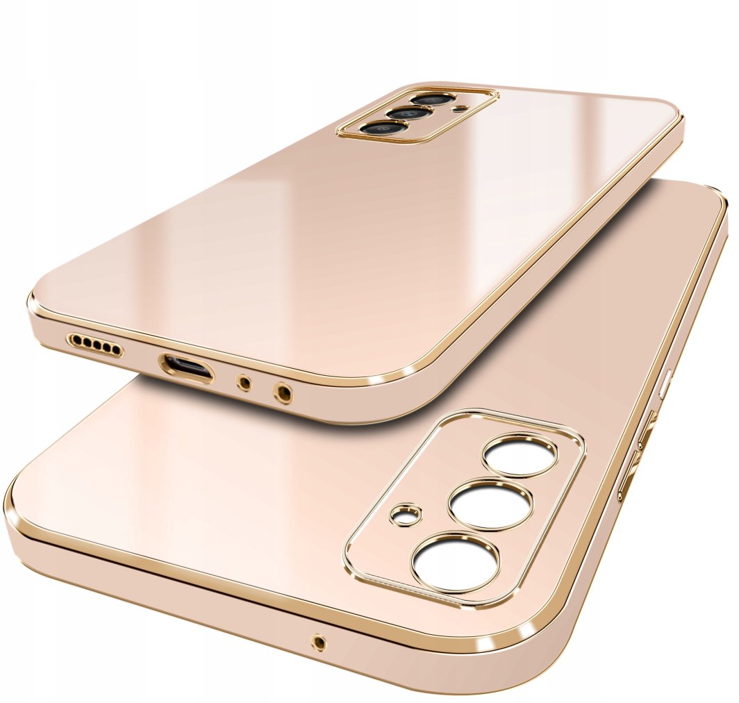 Etui do Samsung Galaxy M15 5G GOLDEDGE CASE GLAMOUR PLECKI + Szkło 9H 1