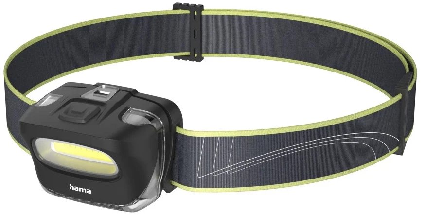 LATARKA CZOŁOWA LED HL100, 110lm, 2 TRYBY ŚWIECENIA, IP20 1