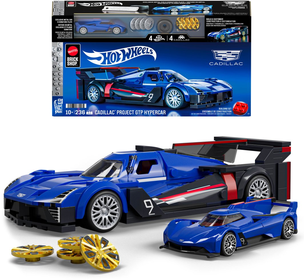 Mattel Brick Shop Hot Wheels Speed Series Cadillac Project GTP Hypercar (JFR89) 1