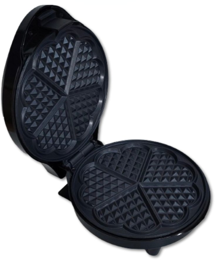 Gofrownica Hoffen 1200W - gofry serca 1