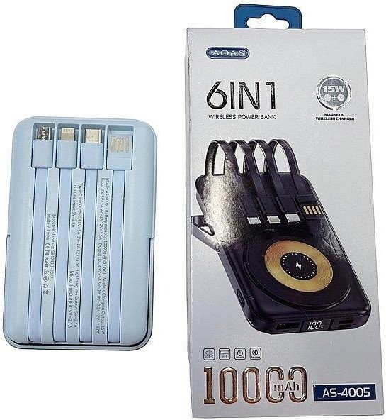 Powerbank 6w1 10000 mAh 1