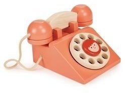 Telefon stacjonarny drewniany 1