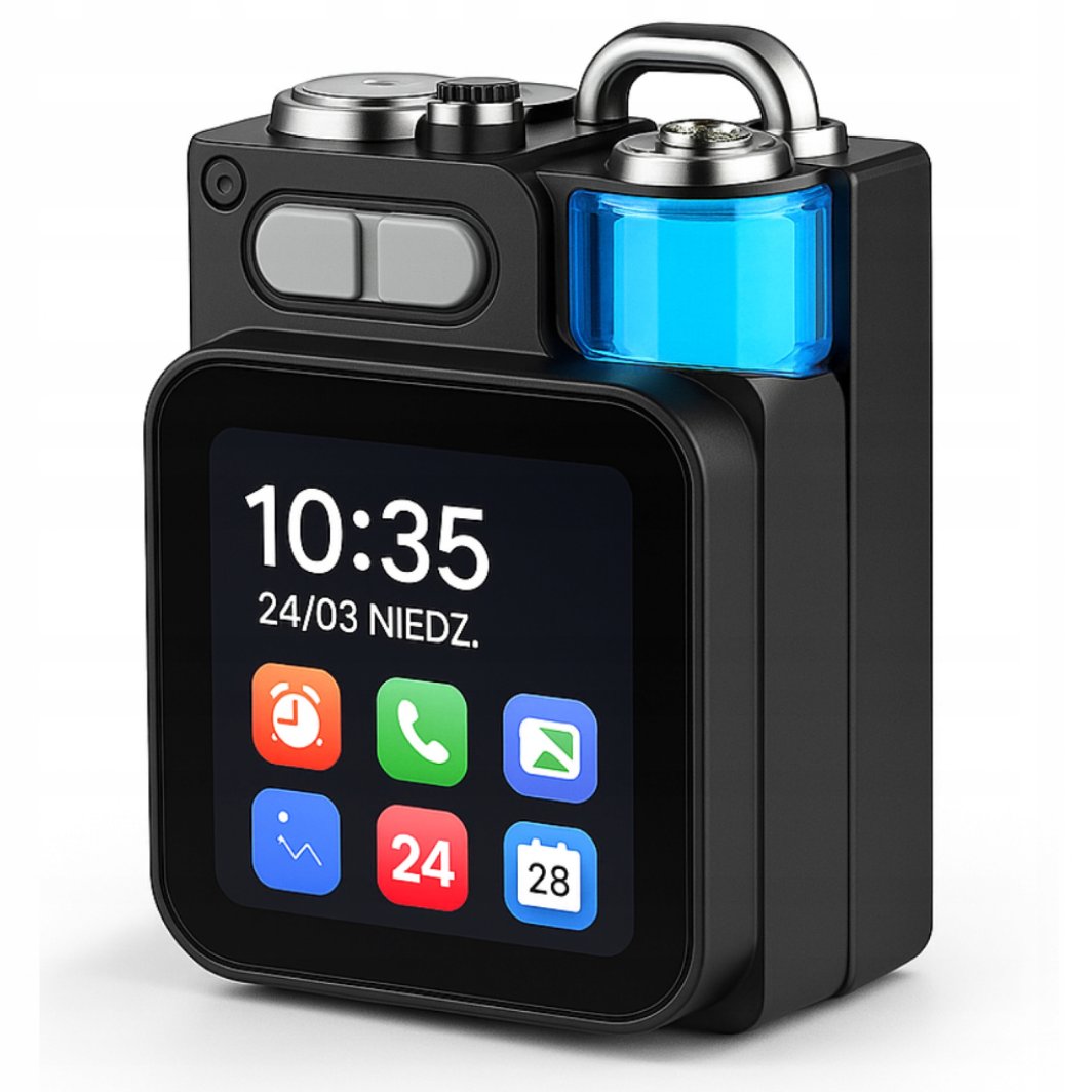 INTELIGENTNY BEZPRZEWODOWY GŁOŚNIK BLUETOOTH SMART PRZENOŚNY CZARNY MENU PL 1