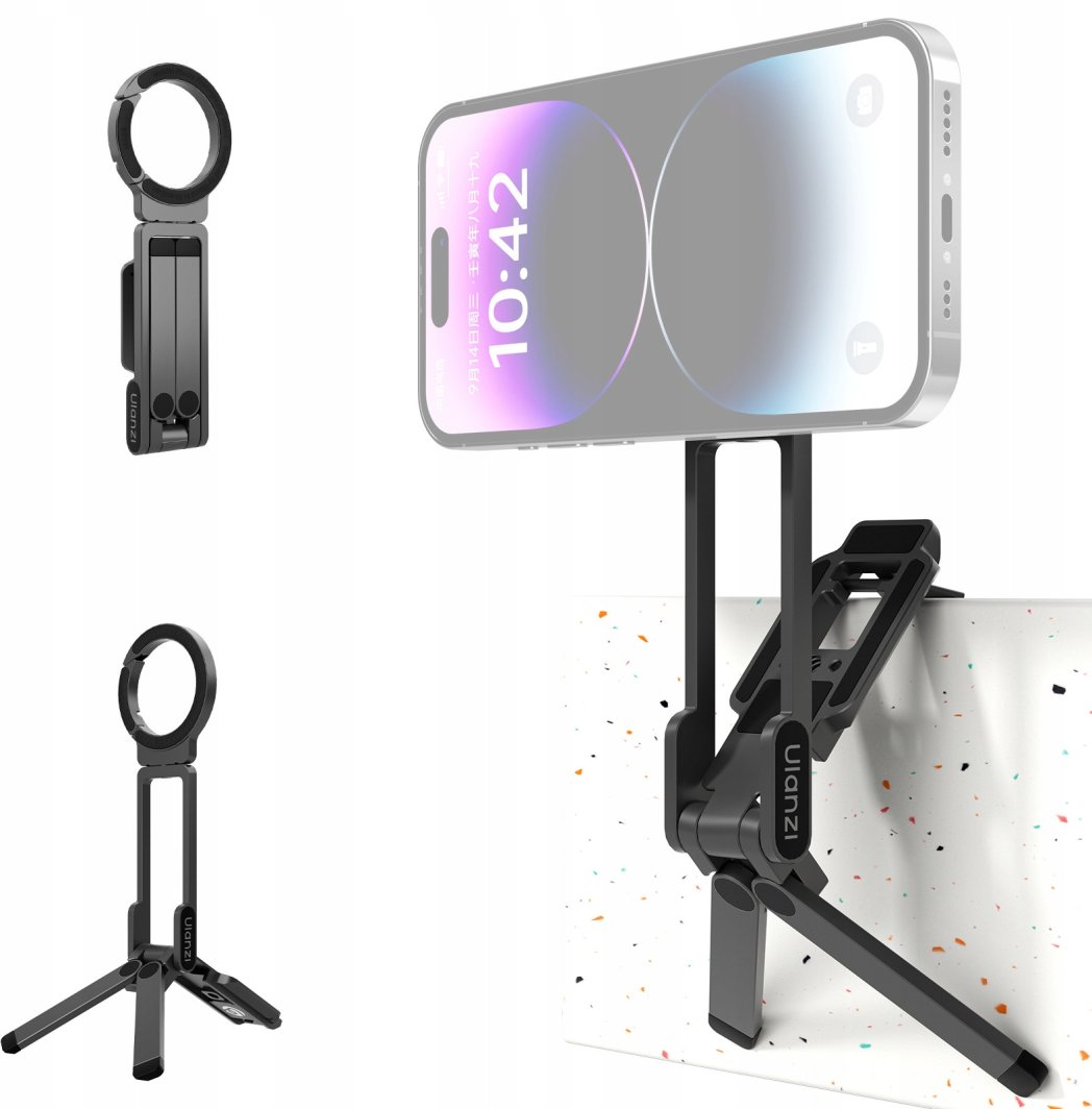 Statyw Grip Stojak Metal Uchwyt Telefon Iphone Magnes Magsafe / Ulanzi / Ma38 1