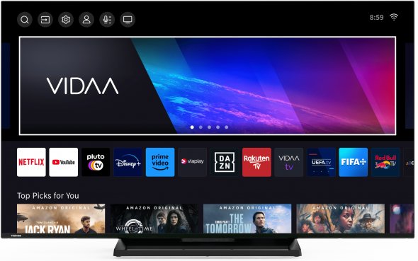 Toshiba 43LV3E63DA - 108 cm (43") Diagonalklasse LV3E Series LCD-TV mit LED-Hintergrundbeleuchtung - Smart TV - VIDAA - 1080p 1920 x 1080 - HDR - Direct LED 1