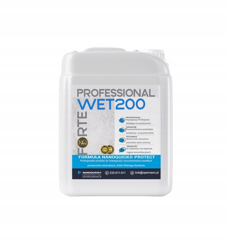 Profesjonalny Efekt Mokrego Kamienia Professional Series NANOQUICK Wet 200 1