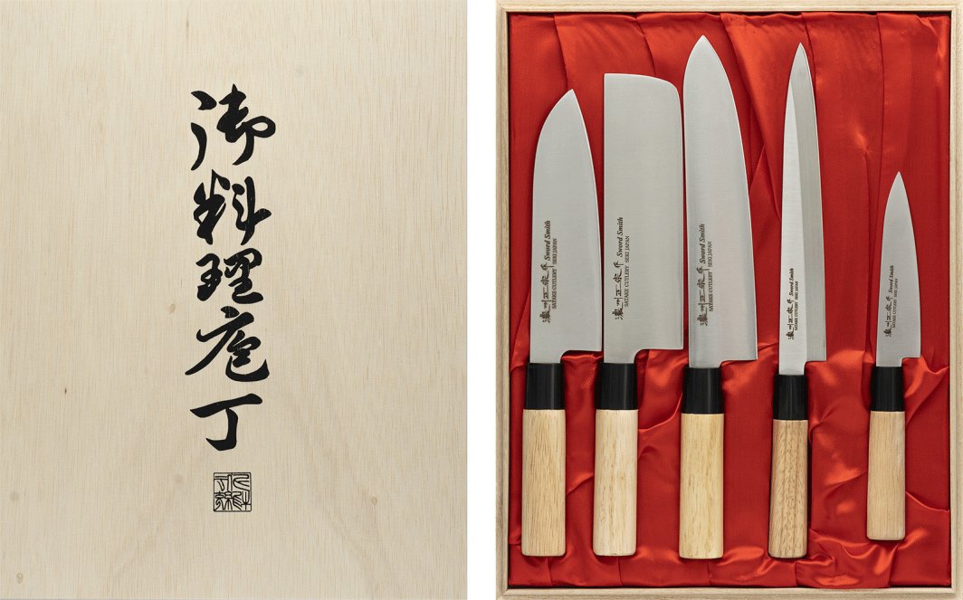SATAKE knife set, 5 pcs 1