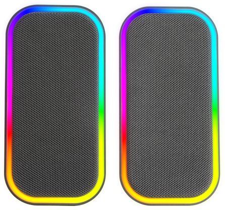 Mars Gaming MSOM USB DSP Stereo PC Speakers 20W / RGB / Bluetooth 5.3 1