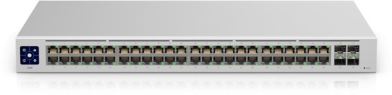 Ubiquiti UniFi USW-48 łącza sieciowe Zarządzany L2 Gigabit Ethernet (10/100/1000) Srebrny