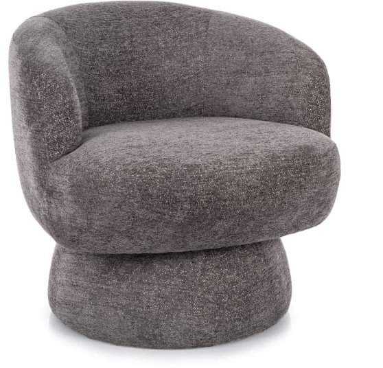 Fotel obrotowy wypoczynkowy COSMIC RAVEN szary 1