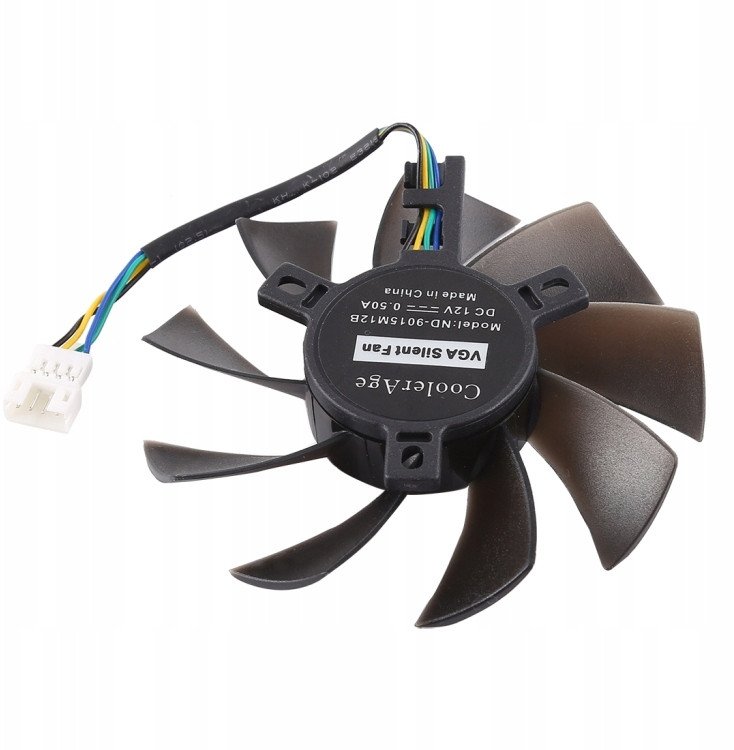 Wentylator GTX 560Ti 580 670 1050 1060 1070 85mm 1