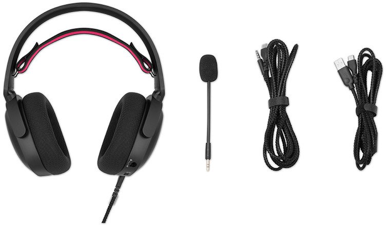 GAMIAC HS71 Gaming Headset - black 1