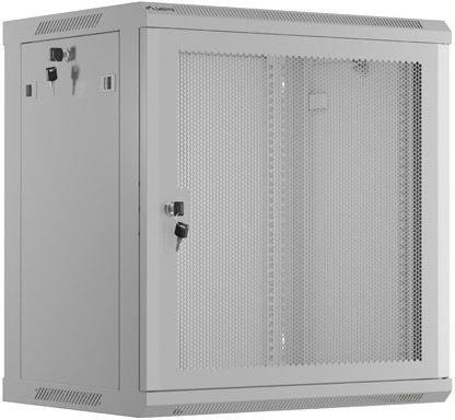 Lanberg szafa rack wisząca 19" 12U 600X450 szara drzwi perforowane 1