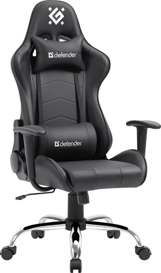FOTEL DEFENDER AZGARD CZARNY GAMING 1