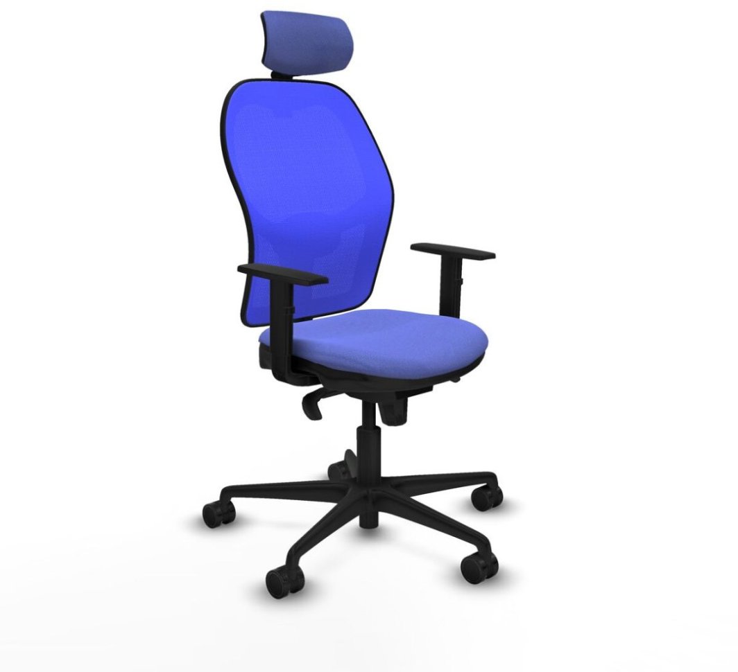 Krzesło Biurowe z Zagłówkiem Piqueras y Crespo 1D036N2 Jasnoniebieski