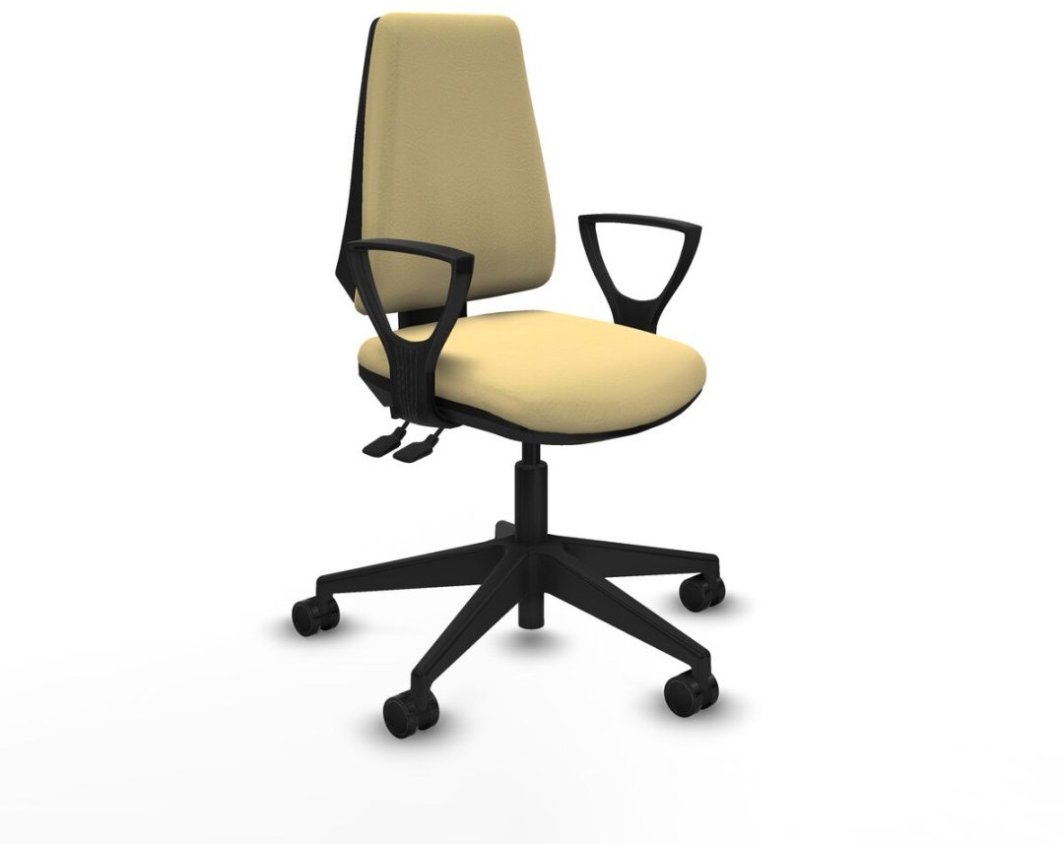 Krzesło Biurowe Elche AS Piqueras y Crespo BFN066N Krem