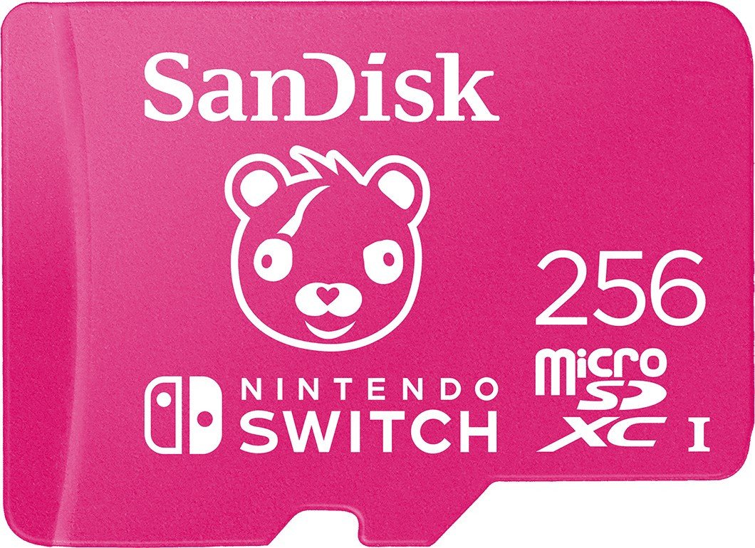 Karta SanDisk Nintendo Switch MicroSDXC 256 GB Class 10 UHS-I/U3  (SDSQXAO-256G-GN6ZG) 1