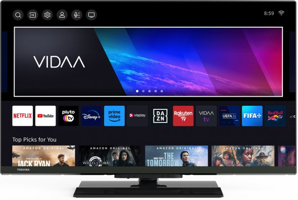 Toshiba 32WV3E63DA - 80 cm (32") Diagonalklasse WV3E Series LCD-TV mit LED-Hintergrundbeleuchtung - Smart TV - VIDAA - 720p 1366 x 768 - HDR - Direct LED 1