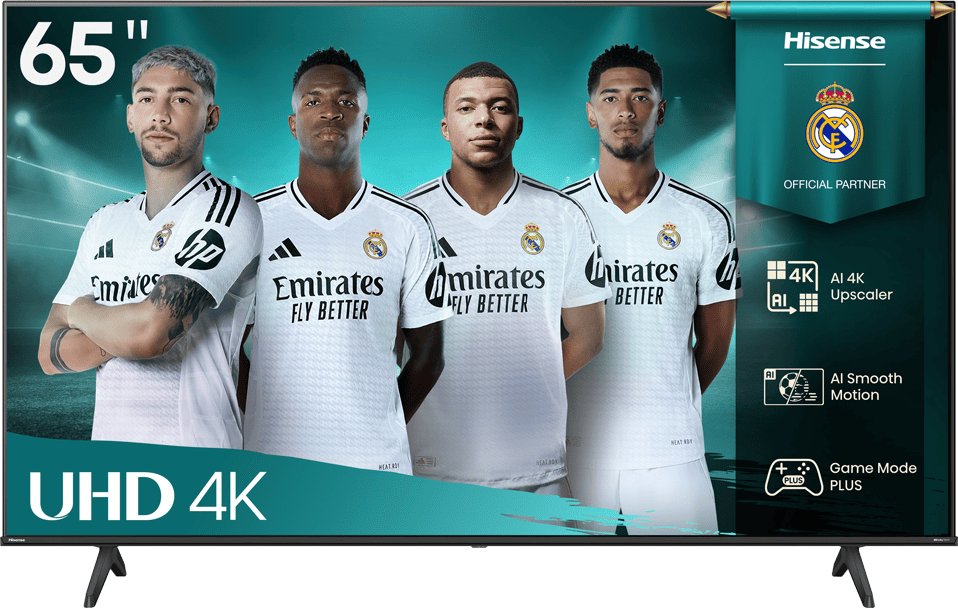Hisense 65A6Q Telewizor 165,1 cm (65") 4K Ultra HD Smart TV Wi-Fi Czarny 330 cd/m² 1
